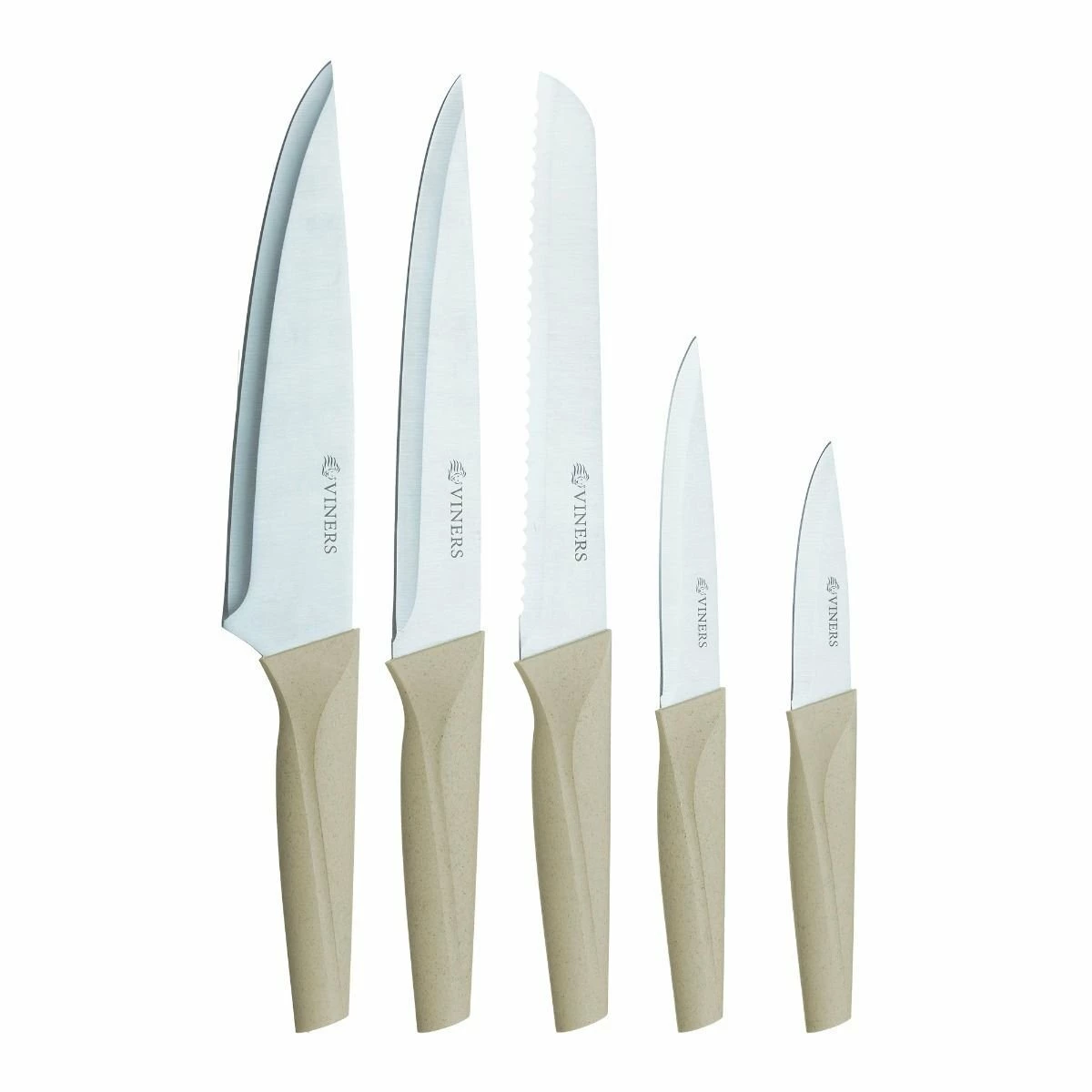 Viners Organic Natural Knife Block Set | 6-Piece 4 Viners Organic Natural Knife Block Set | 6-Piece - Image 2