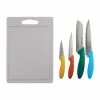 Viners Vivid Knife Set With Chopping Board | 4-Piece -Knife Sets Shop 0305.237u 1
