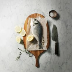 TeakHaus Canoe Board (Large) | 21.5" X 11.5" X 0.5" -Knife Sets Shop 07.3 canoe701 2