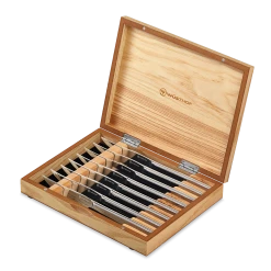 Wusthof Cutlery Wusthof 8-Piece Stainless Steel Steak Knife Set | Olivewood -Knife Sets Shop 1069510803 02