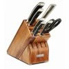 Wusthof Cutlery Wusthof Classic IKON 8-Piece Knife Block Set | Acacia -Knife Sets Shop 1090370807 clik 8pcblkset acacia