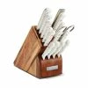 Wusthof Cutlery Wusthof Gourmet 16-Piece Knife Block Set | White Handles -Knife Sets Shop 1095471601 gm white 16pc block set