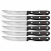 Wusthof Cutlery Wusthof Gourmet 6-Piece Steak Knife Set -Knife Sets Shop 1125060601 6pc steak knife set