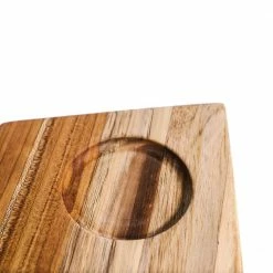 TeakHaus Trapeze Edge Grain Cutting/Serving Board | 14" X 10" X .55" -Knife Sets Shop 1221.b 1000x668