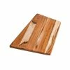 TeakHaus Trapeze Edge Grain Cutting/Serving Board | 14" X 10" X .55" -Knife Sets Shop 1221 1000x1000