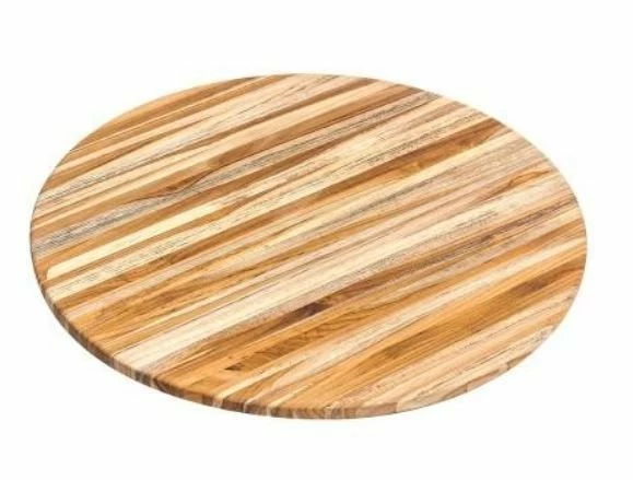 TeakHaus Edge Grain Cutting/Serving Board (Round) | 18" X 0.55" 4 TeakHaus Edge Grain Cutting/Serving Board (Round) | 18" X 0.55" - Image 2
