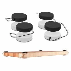 Knife Sets Shop 3 Dreamfarm Chobs Non-Slip Chopping Board Feet| Black / White