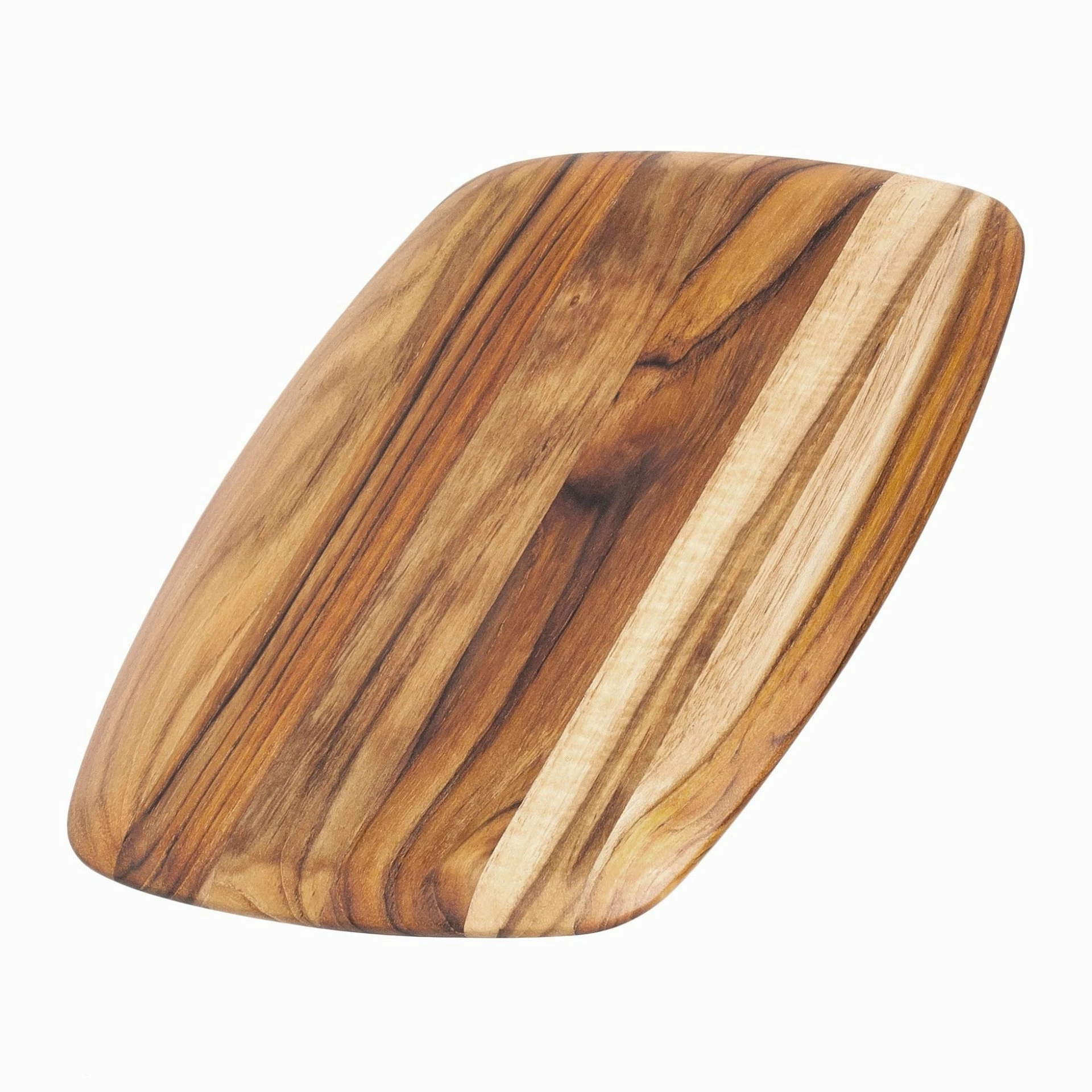 TeakHaus Edge Grain Cutting Board W/Rounded Edge (Small) | 12" X 8" X 0.55" 3 TeakHaus Edge Grain Cutting Board W/Rounded Edge (Small) | 12" X 8" X 0.55"