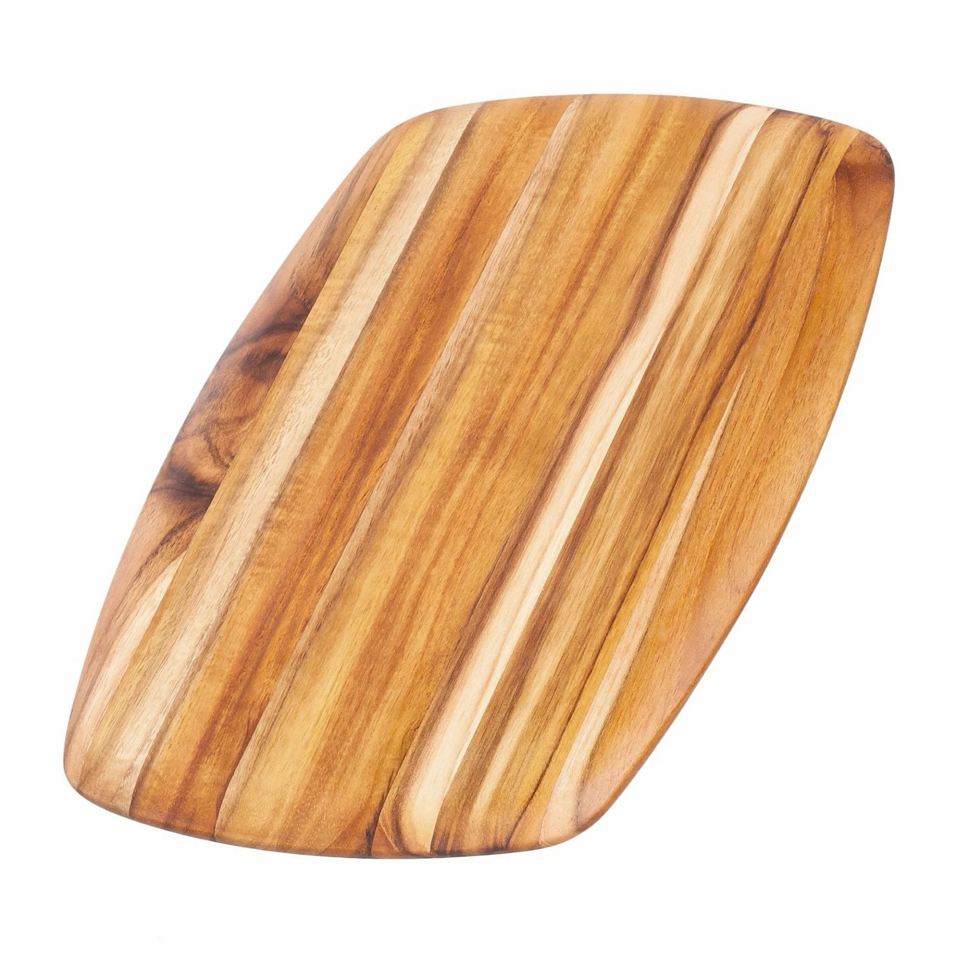 TeakHaus Edge Grain Cutting Board W/Rounded Edge (Medium) | 14" X 9.5" X 0.55" 3 TeakHaus Edge Grain Cutting Board W/Rounded Edge (Medium) | 14" X 9.5" X 0.55"