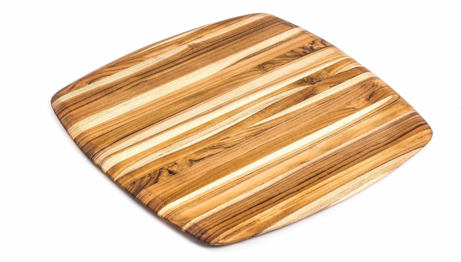 TeakHaus Square Edge Grain Cutting Board W/Rounded Edge (Large) | 16" X 16" X 0.55" 4 TeakHaus Square Edge Grain Cutting Board W/Rounded Edge (Large) | 16" X 16" X 0.55" - Image 2