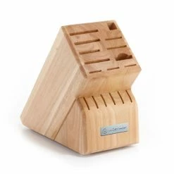 Wusthof Cutlery Wusthof 17-Slot Knife Block | Beechwood
