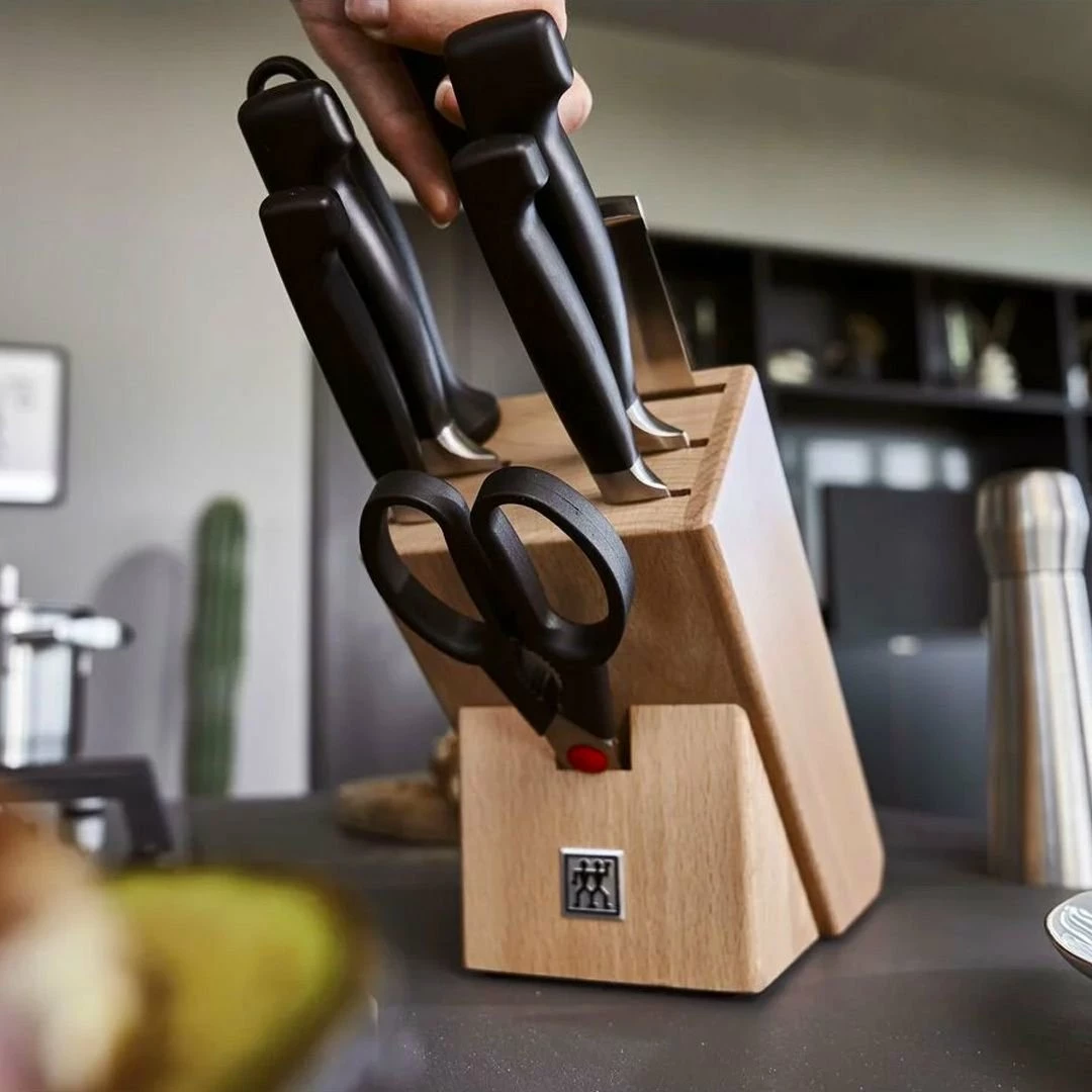 Zwilling J.A. Henckels Four Star Anniversary Knife Block Set | 8-Piece 4 Zwilling J.A. Henckels Four Star Anniversary Knife Block Set | 8-Piece - Image 2