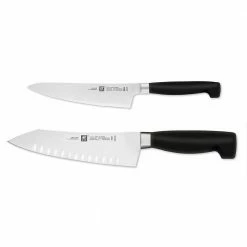 Zwilling J.A. Henckels Four Star "Rock & Chop" 2pc Knife Set