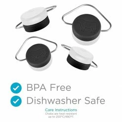 Dreamfarm Chobs Non-Slip Chopping Board Feet| Black / White -Knife Sets Shop 3 1 6