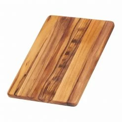 Knife Sets Shop 9 TeakHaus Edge Grain Cutting/Serving Board (Rectangle) | 12" X 8" X 0.55"