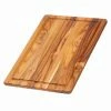 TeakHaus Edge Grain Cutting/Serving Board + Juice Canal (Rectangle) | 15.75" X 11" X 0.5" -Knife Sets Shop 405 essential