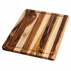 TeakHaus Edge Grain Carving Board + Juice Canal | 16" X 12"