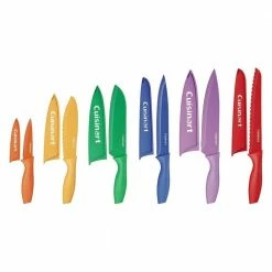 Cuisinart 12-Piece Color Knife Set With Blade Guards