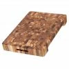 TeakHaus End Grain Butcher Block W/Hand Grip + Bowl Cut Out (Rectangle) | 20" X 14" X 2.5" 2 TeakHaus End Grain Butcher Block W/Hand Grip + Bowl Cut Out (Rectangle) | 20" X 14" X 2.5" -Knife Sets Shop 601.6 butcher 2