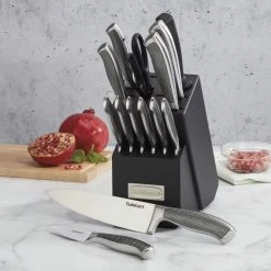 Cuisinart Graphix 15-piece Block Set -Knife Sets Shop 610h1ix7qsl. ac sl1024