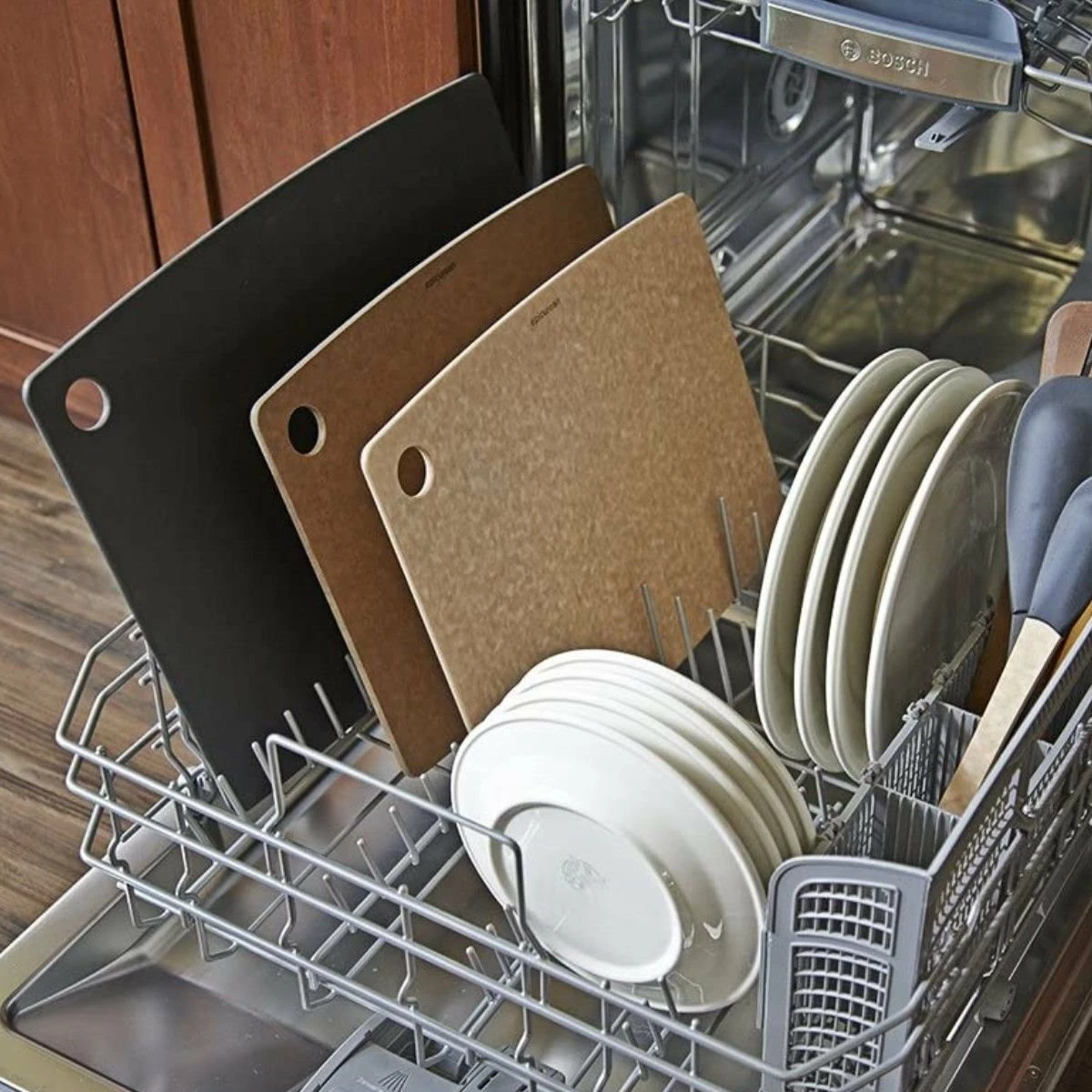 Epicurean Kitchen Series 17.5" × 13" Cutting Board | Slate 5 Epicurean Kitchen Series 17.5" × 13" Cutting Board | Slate - Image 3