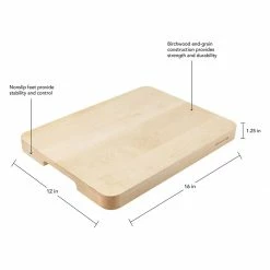 KitchenAid Non-Electrics KitchenAid Gourmet Birchwood Chopping Block | 12" X 16" -Knife Sets Shop 71ukoyclyyl. ac sl1500