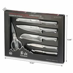 Cangshan Cutlery Sanford Series 6-Piece Knife Set -Knife Sets Shop 9 340e7f7b efdc 4969 94c7 a987f1aa92a8 900x