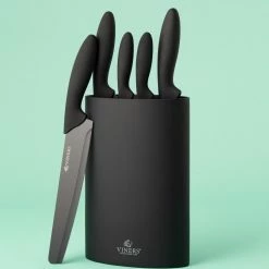 Viners Assure Knife Block | 6-Piece -Knife Sets Shop assure knife block lifestyle