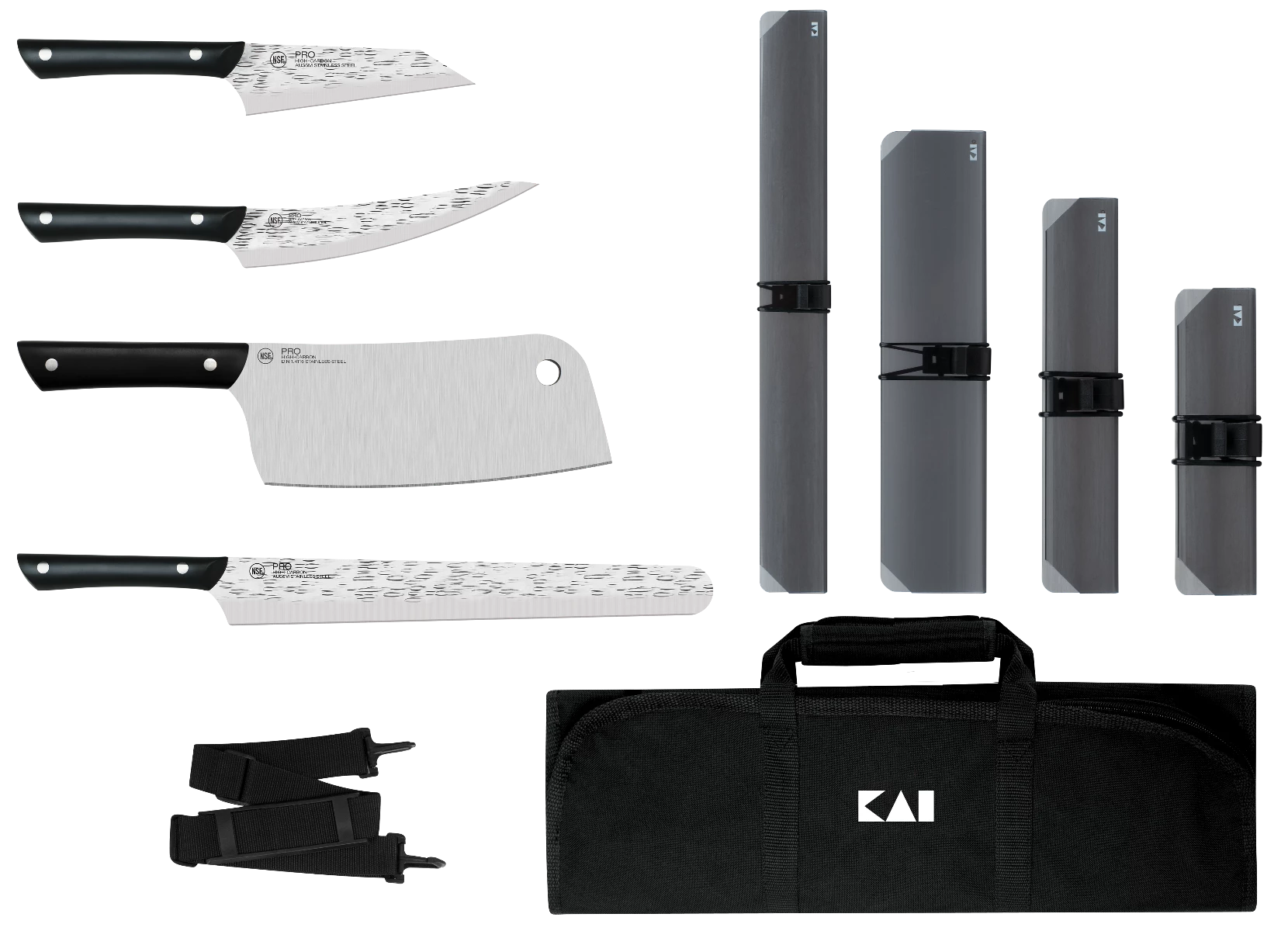 Shun Cutlery Shun Kai PRO BBQ Set | 5-Piece 3 Shun Cutlery Shun Kai PRO BBQ Set | 5-Piece