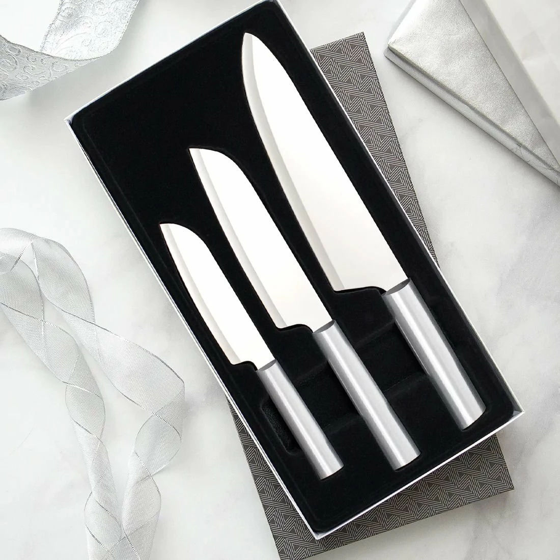 Rada Cutlery 3-Piece Chef's Select Gift Set | Silver 6 Rada Cutlery 3-Piece Chef's Select Gift Set | Silver - Image 4
