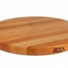 John Boos - 18" Round Cutting Board - Edge Grain – Cherry -Knife Sets Shop chy r18 round 18 inch edge grain cutting board cherry