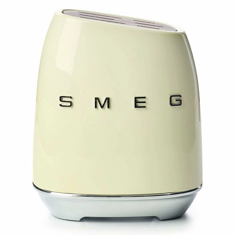 SMEG 7-Piece Knife Block Set | Cream 4 SMEG 7-Piece Knife Block Set | Cream - Image 2