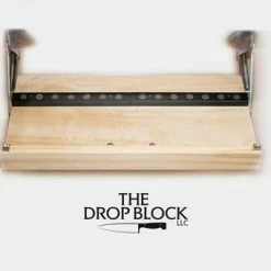 Drop Block Under Cabinet Knife Storage Rack - Small
