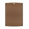 Epicurean All-in-One Series Cutting Board 19.5" × 14.5" | Nutmeg/Brown 