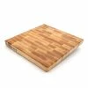 JK Adams Professional End Grain Maple Cutting Board | 16" X 16" X 2" -Knife Sets Shop jk adams professional end grain 16 by 16 maple chopping block angle v2 pop