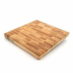 JK Adams Professional End Grain Maple Cutting Board | 16" X 16" X 2"