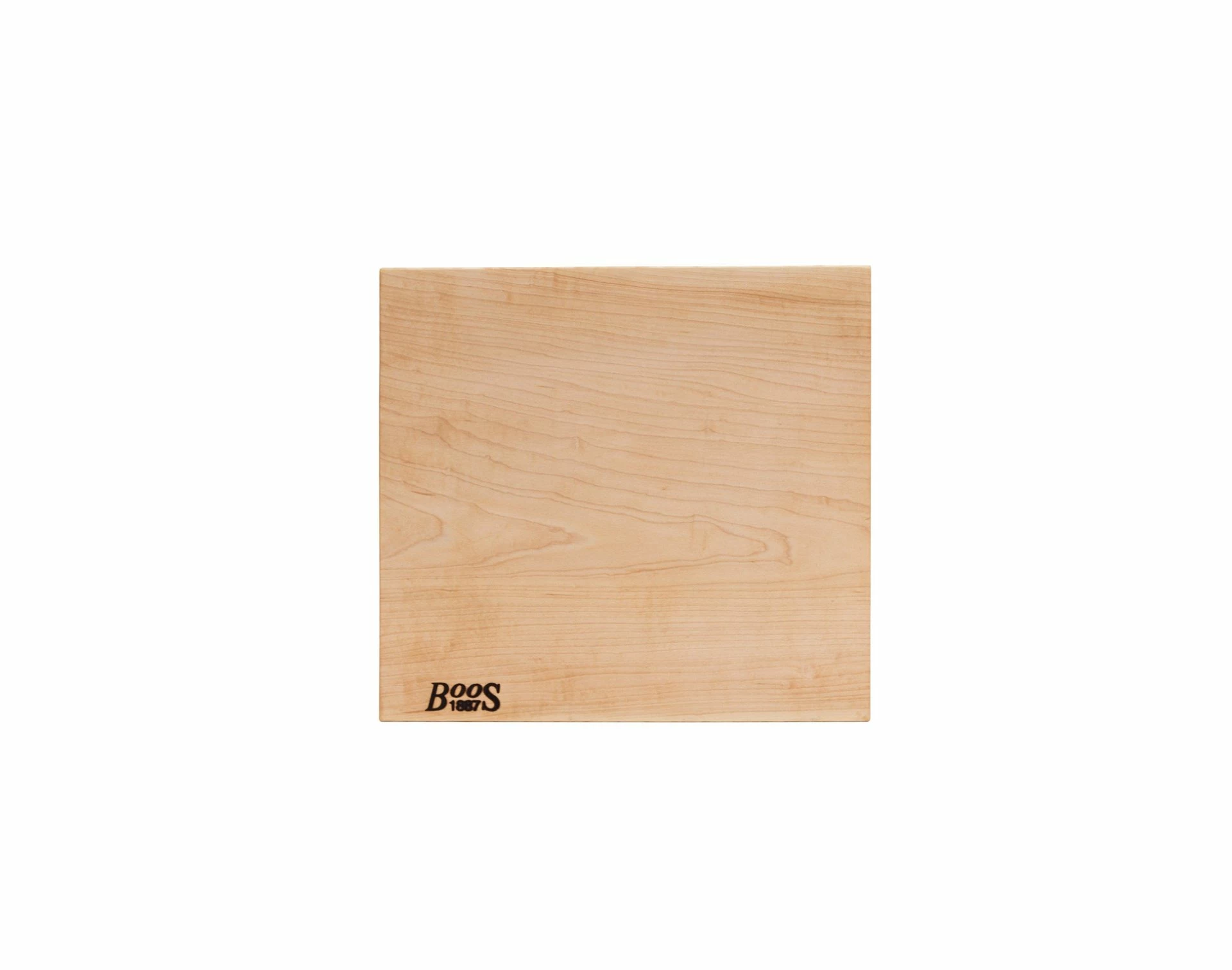 John Boos 1887 Rustic Edge Maple Cutting Board 13"x12" - Image 2