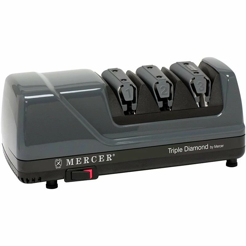 Mercer Cutlery Triple Diamond Electric Knife Sharpener 3 Mercer Cutlery Triple Diamond Electric Knife Sharpener