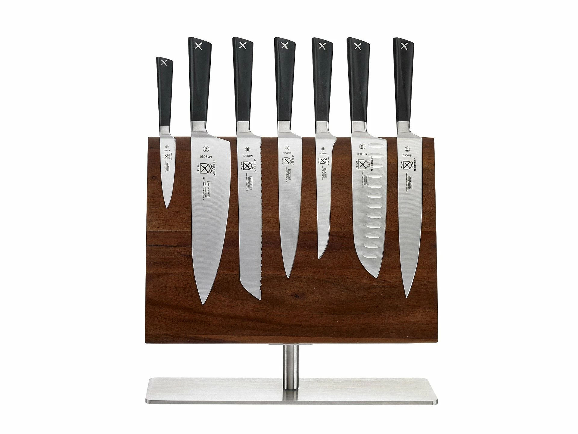 Mercer Cutlery Mercer Culinary 8 Piece Zum Magnetic Board Set 3 Mercer Cutlery Mercer Culinary 8 Piece Zum Magnetic Board Set