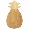 Totally Bamboo Pineapple Shaped Serving & Cutting Board | 14.375" X 7.5" -Knife Sets Shop pineapple shaped