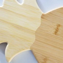 Totally Bamboo Pineapple Shaped Serving & Cutting Board | 14.375" X 7.5" -Knife Sets Shop pineapple shaped serving and cutting board
