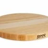 John Boos - 18" Round Cutting Board - Edge Grain - Maple