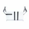 Drop Block Under Cabinet Knife Storage Rack - Small, White