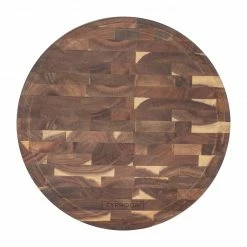 Typhoon World Foods Collection | End Grain Round Chopping Board