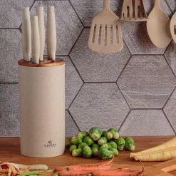 Viners Organic Natural Knife Block Set | 6-Piece 9 Viners Organic Natural Knife Block Set | 6-Piece -Knife Sets Shop viners organic utensils christmas 2